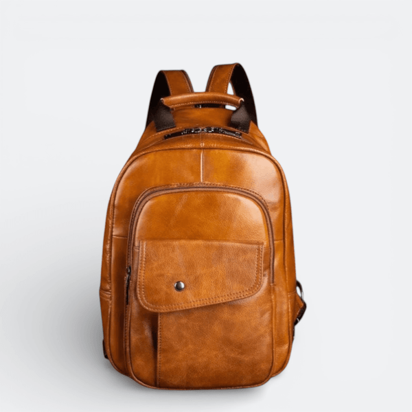 Sac à Dos Cuir Véritable Homme