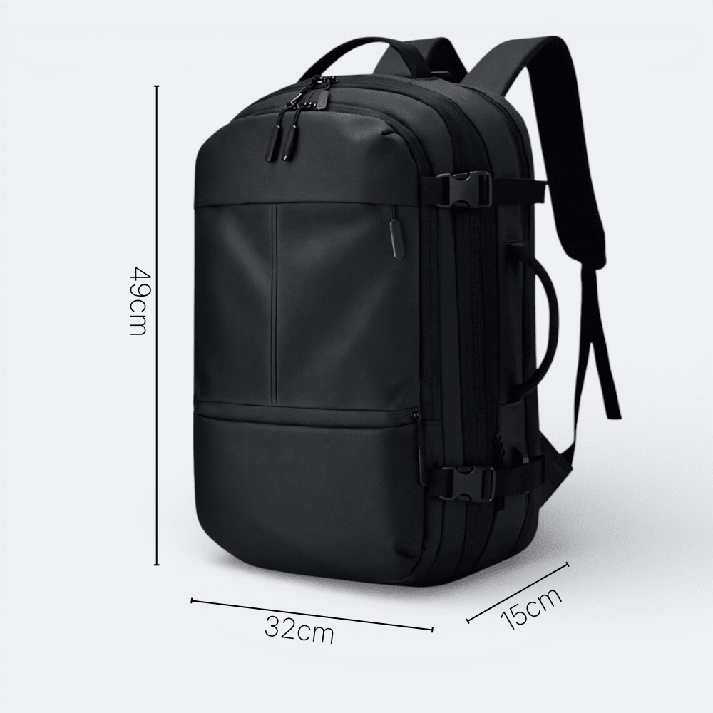 Sac à Dos de Voyage 30L Gris Acier - | AïtaVia