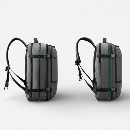 Sac à Dos de Voyage 30L Gris Acier - | AïtaVia