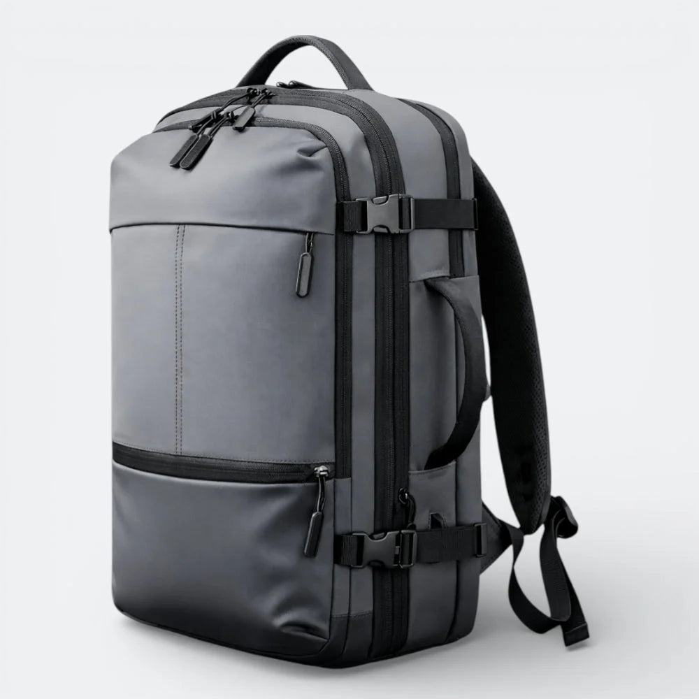 Sac à Dos de Voyage 30L Gris Acier - | AïtaVia