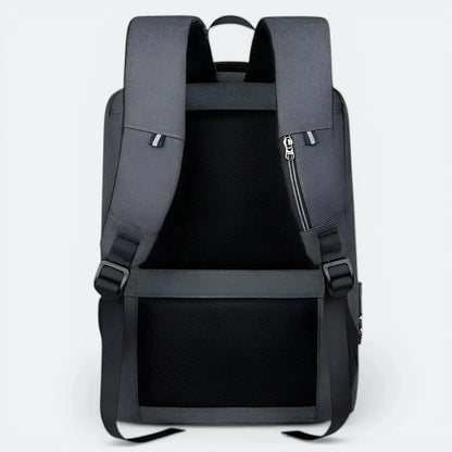 Sac à Dos d'Ordinateur Antivol Noir & Rose Corail - | AïtaVia