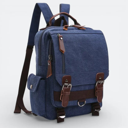 Sac à Dos en Toile Léger Bleu Profond - | AïtaVia