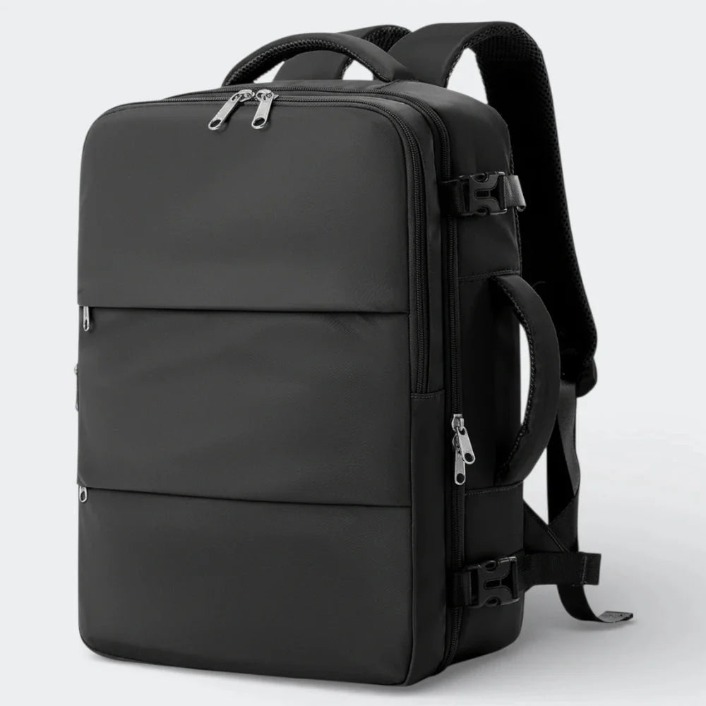 Sac à Dos Étanche Ordinateur Portable Noir - | AïtaVia