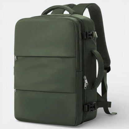 Sac à Dos Étanche Ordinateur Portable Vert Olive - | AïtaVia