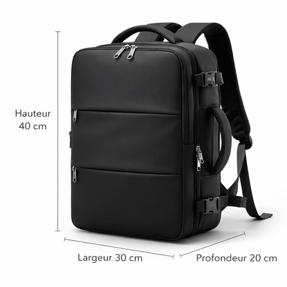 Sac à Dos Étanche Ordinateur Portable Vert Olive - | AïtaVia