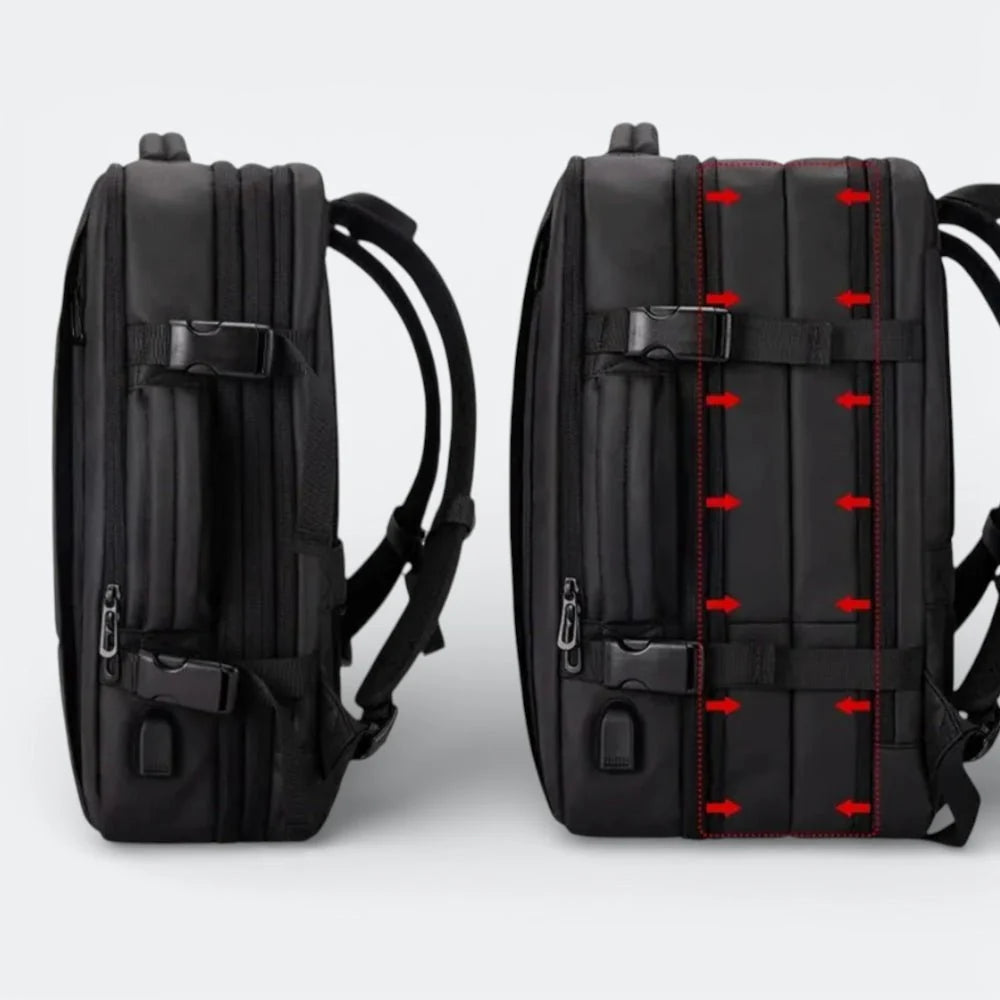 Sac à Dos Extensible Gris - | AïtaVia