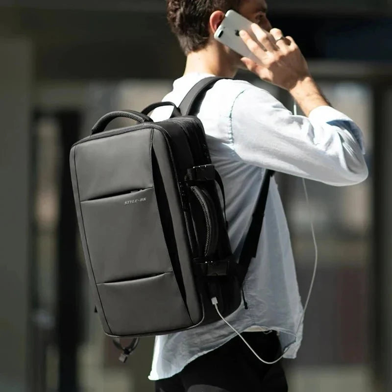 Sac à Dos Extensible Gris - | AïtaVia