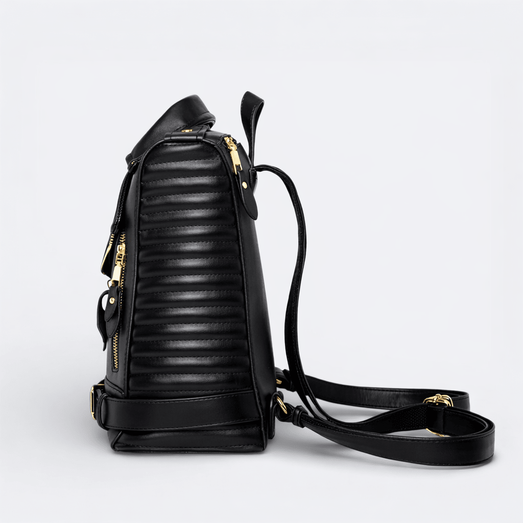 Sac à Dos Femme avec Fermetures Éclair Rose Pâle - | AïtaVia