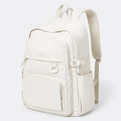 Sac à Dos Femme Travail Ordinateur Blanc Ivoire - | AïtaVia