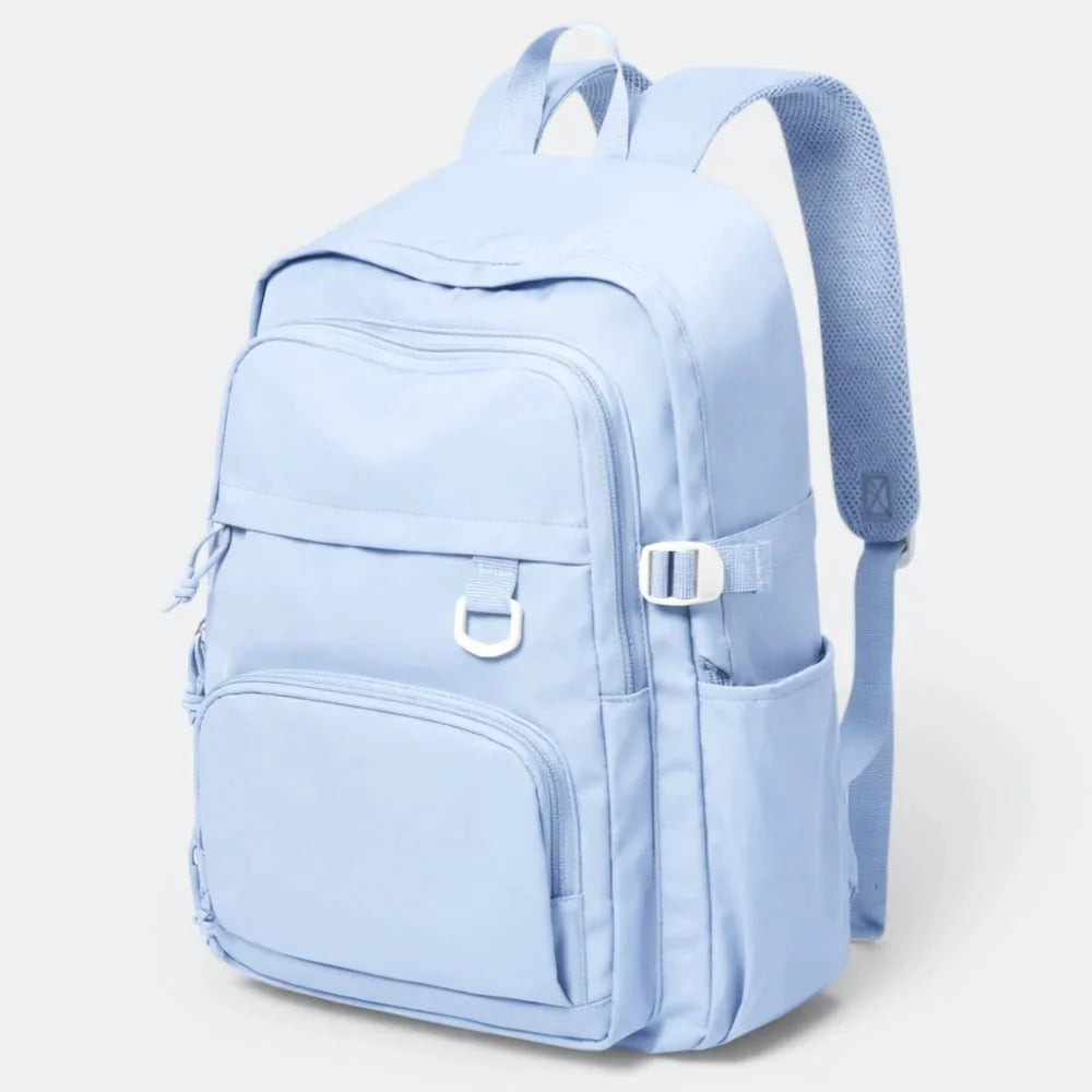 Sac à Dos Femme Travail Ordinateur Bleu Pâle - | AïtaVia