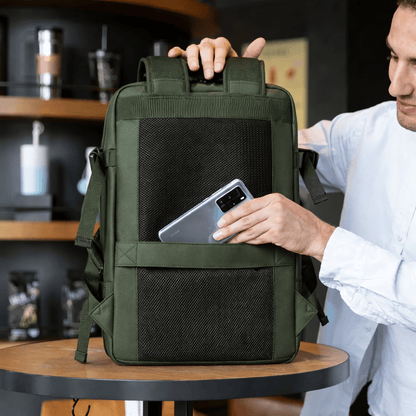 Sac à Dos Grande Capacité Antivol Bleu Ardoise Foncé - | AïtaVia