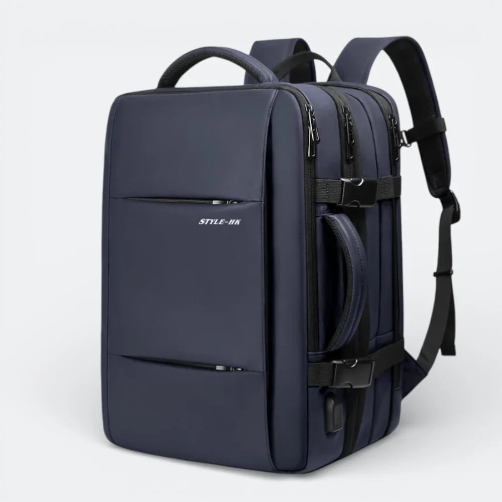 Sac à Dos Grande Capacité Antivol Bleu Ardoise Foncé - | AïtaVia
