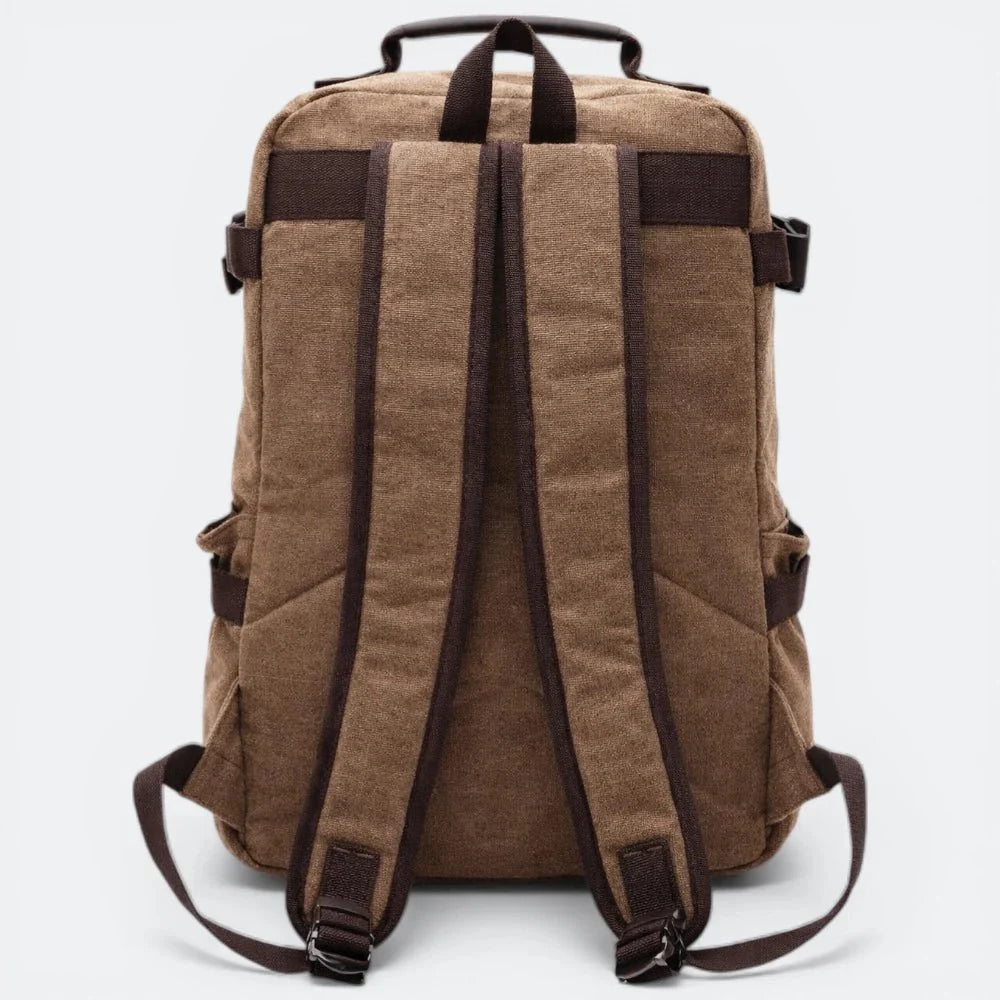 Sac à Dos Homme en Toile Gris Charbon - | AïtaVia