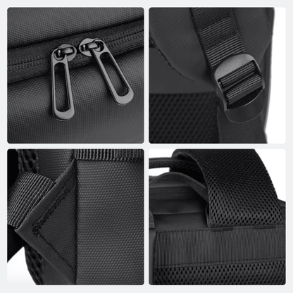 Sac à Dos Léger Multi Poches Gris Acier - | AïtaVia