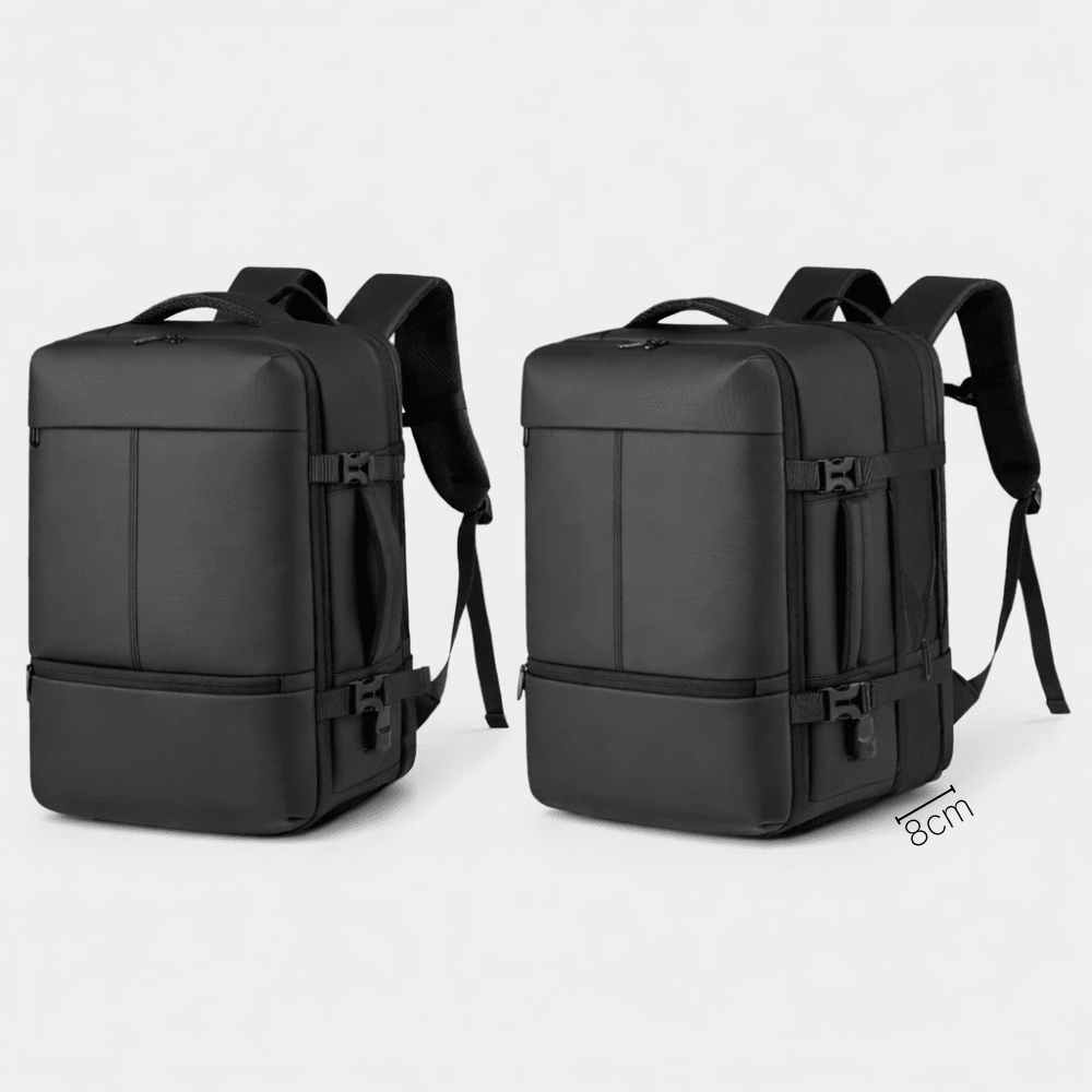 Sac à Dos Léger Multi Poches Gris Acier - | AïtaVia