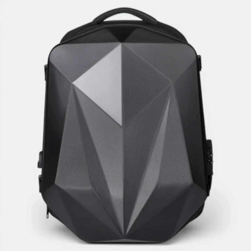 Sac à Dos Moto Grande Capacité Gris Perle - | AïtaVia