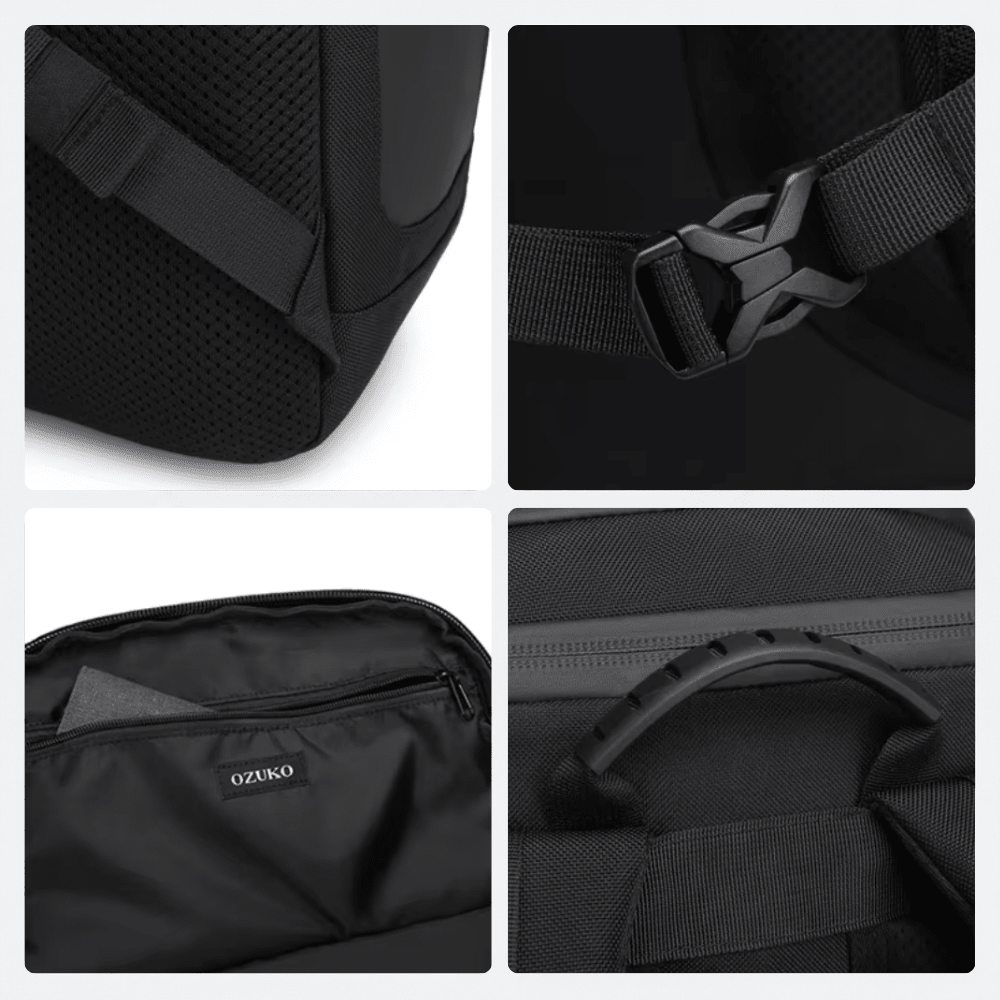 Sac à Dos Ordinateur Portable 17 Pouces Camouflage Noir - | AïtaVia