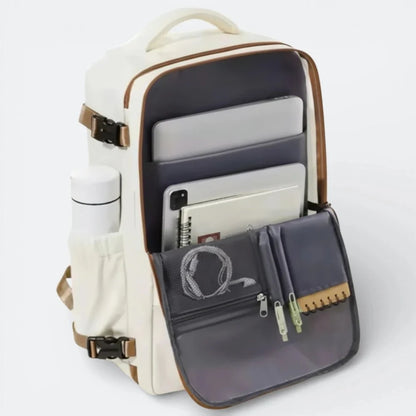 Sac à Dos Ordinateur Portable Voyage Vert Olive - | AïtaVia