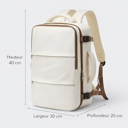 Sac à Dos Ordinateur Portable Voyage Vert Olive - | AïtaVia