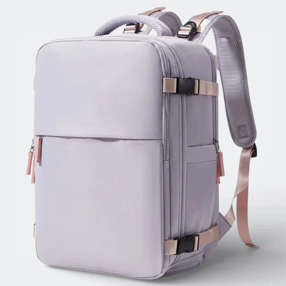 Sac à Dos pour Cabine D'Avion Lavande Grisée - | AïtaVia