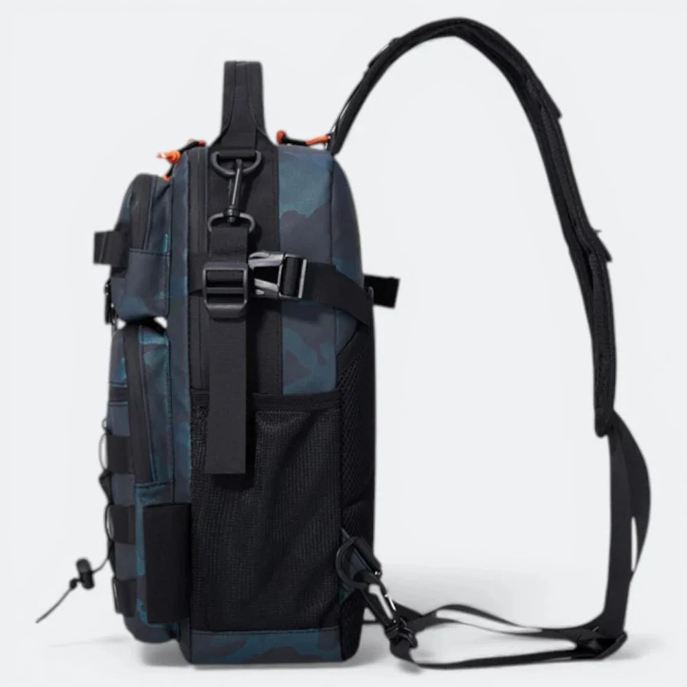 Sac à Dos Pour la Pêche Camouflage Gris Foncé - | AïtaVia