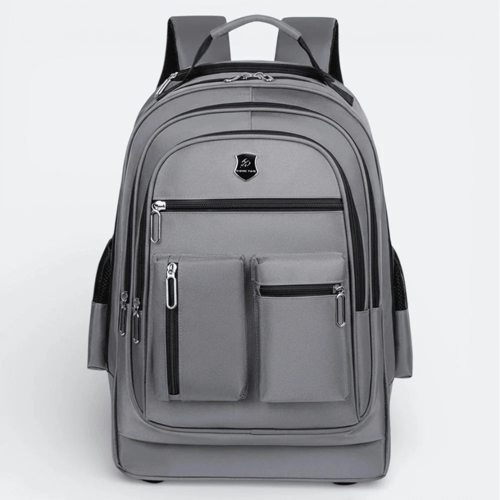 Sac à Dos Roulant Gris Acier - | AïtaVia