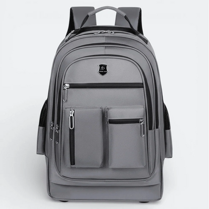 Sac à Dos Roulant Gris Acier - | AïtaVia