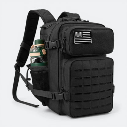 Sac à Dos Tactique Etanche Noir Charbon - | AïtaVia
