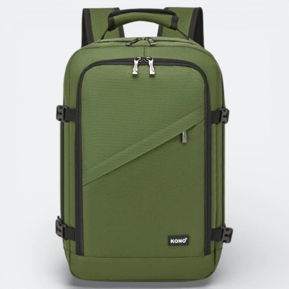 Sac à Dos Voyage Avion Cabine Vert Mousse - | AïtaVia