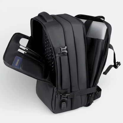 Sac à Dos Voyage Extensible Gris Neutre - | AïtaVia