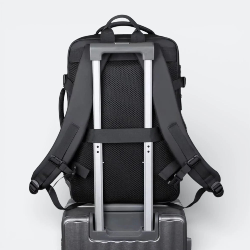 Sac à Dos Voyage Extensible Gris Neutre - | AïtaVia