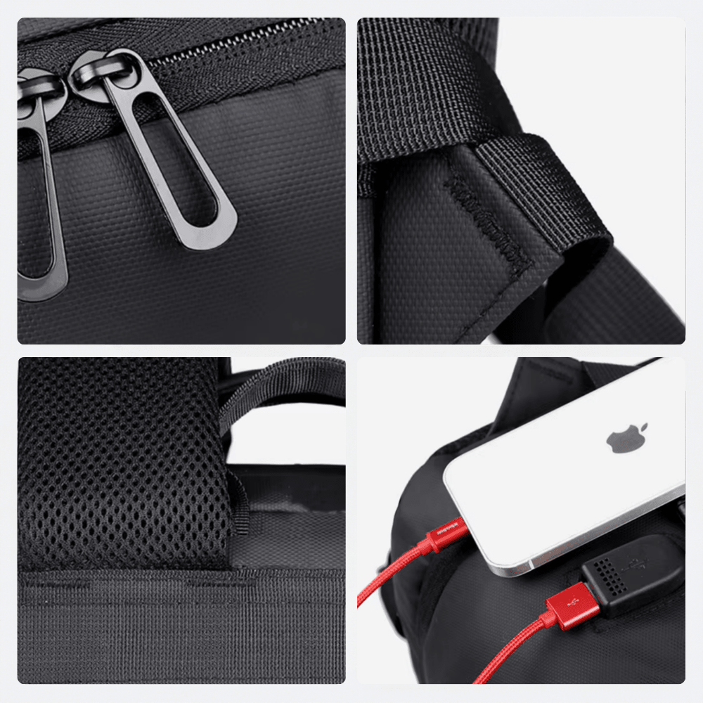 Sac à Dos Voyage Extensible Gris Neutre - | AïtaVia