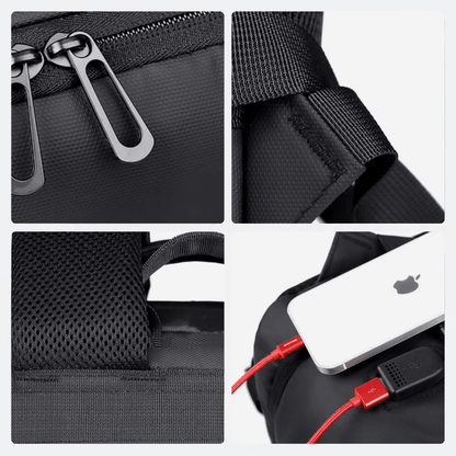 Sac à Dos Voyage Extensible Gris Neutre - | AïtaVia