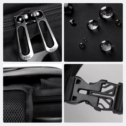 Sac à Dos Voyage pour Ordinateur Noir & Jaune - | AïtaVia