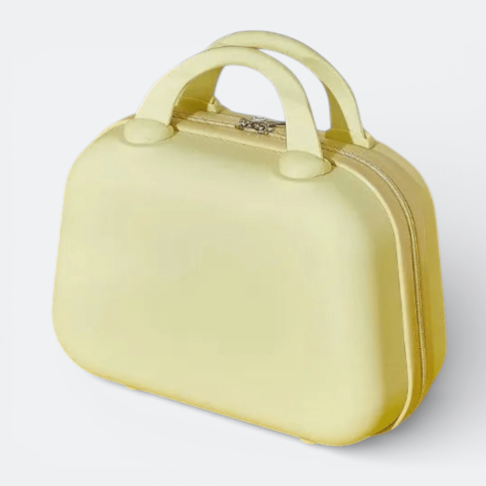 Sac a Main Cosmetique pour Femme Jaune Vanille - | AïtaVia