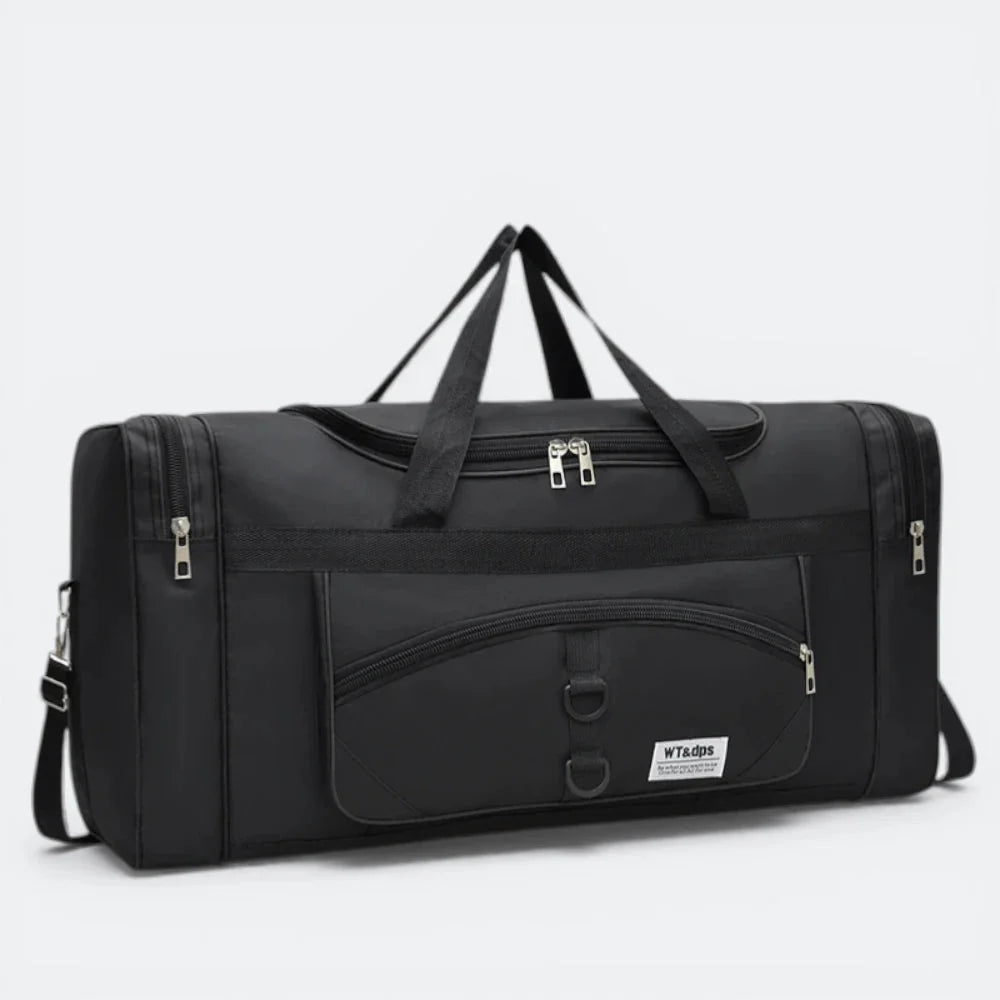 Sac Bandoulière Grand Format Homme Noir - | AïtaVia