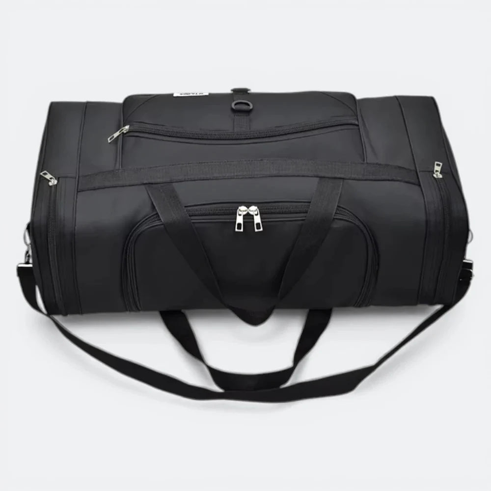 Sac Bandoulière Grand Format Homme Noir - | AïtaVia