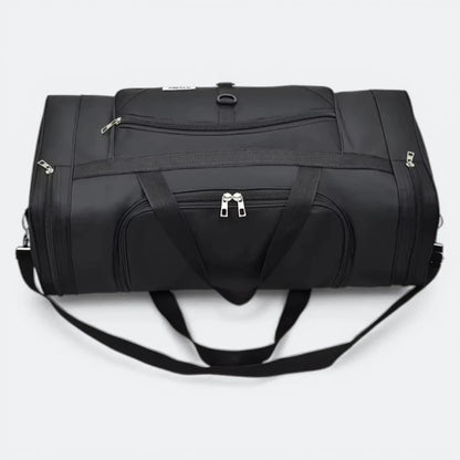 Sac Bandoulière Grand Format Homme Noir - | AïtaVia