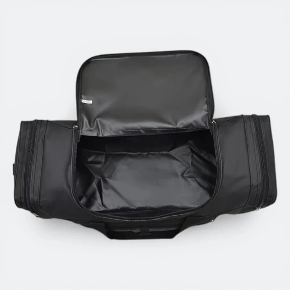 Sac Bandoulière Grand Format Homme Noir - | AïtaVia
