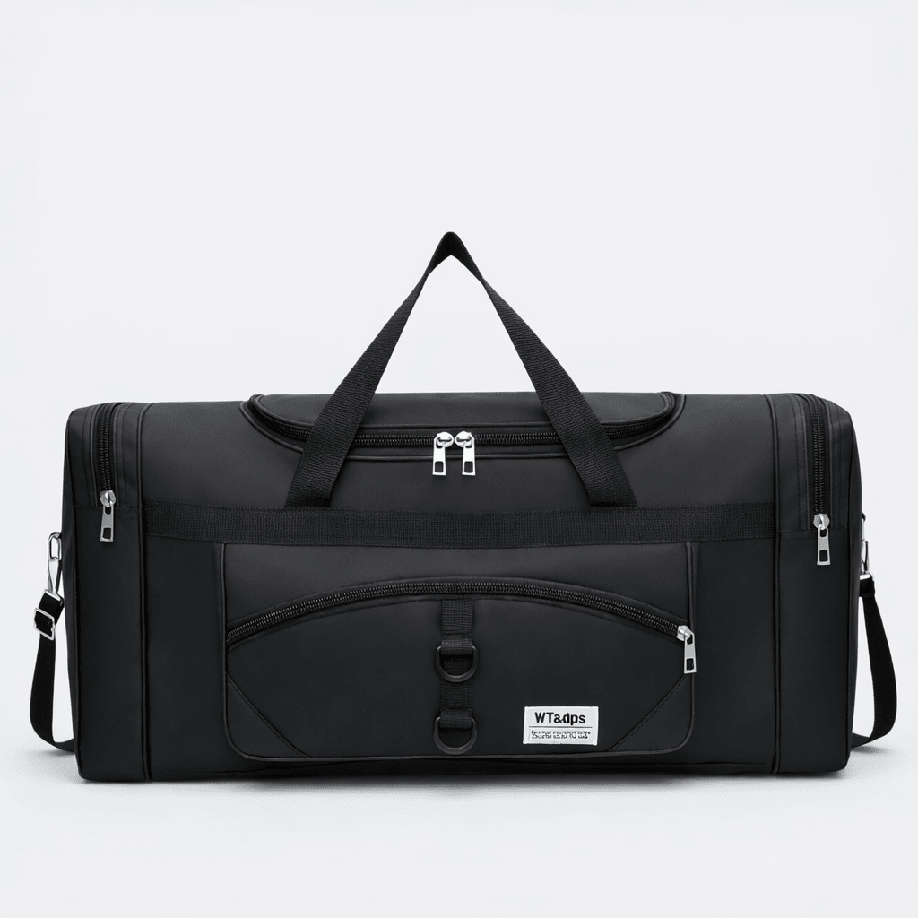 Sac Bandoulière Grand Format Homme Noir - | AïtaVia