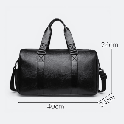 Sac Bandoulière pour Homme en Cuir Brun Terreux - | AïtaVia