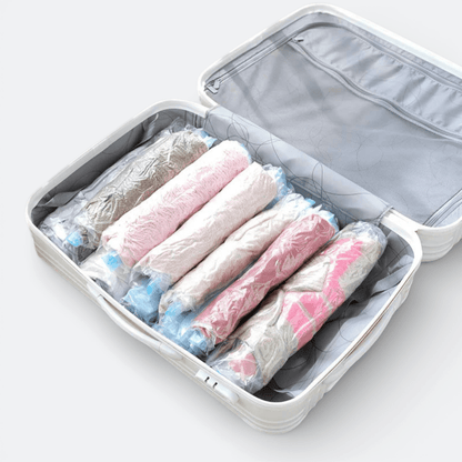 Sac Compression Voyage Sans Aspirateur Transparent - | AïtaVia