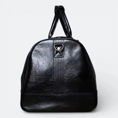 Sac Cuir Homme Voyage Cuir de Vachette Noir - | AïtaVia