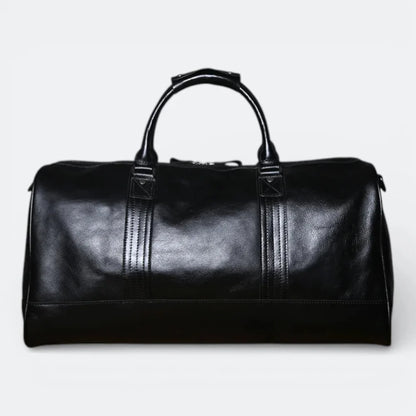 Sac Cuir Homme Voyage Cuir de Vachette Noir - | AïtaVia