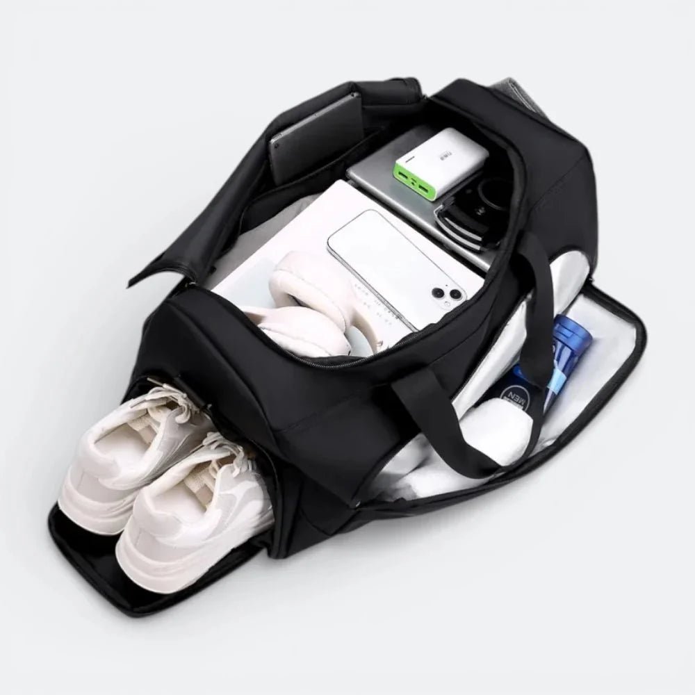 Sac de Sport Grande Capacité Bleu Azur - | AïtaVia