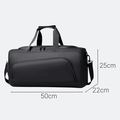 Sac de Sport Grande Capacité Bleu Azur - | AïtaVia