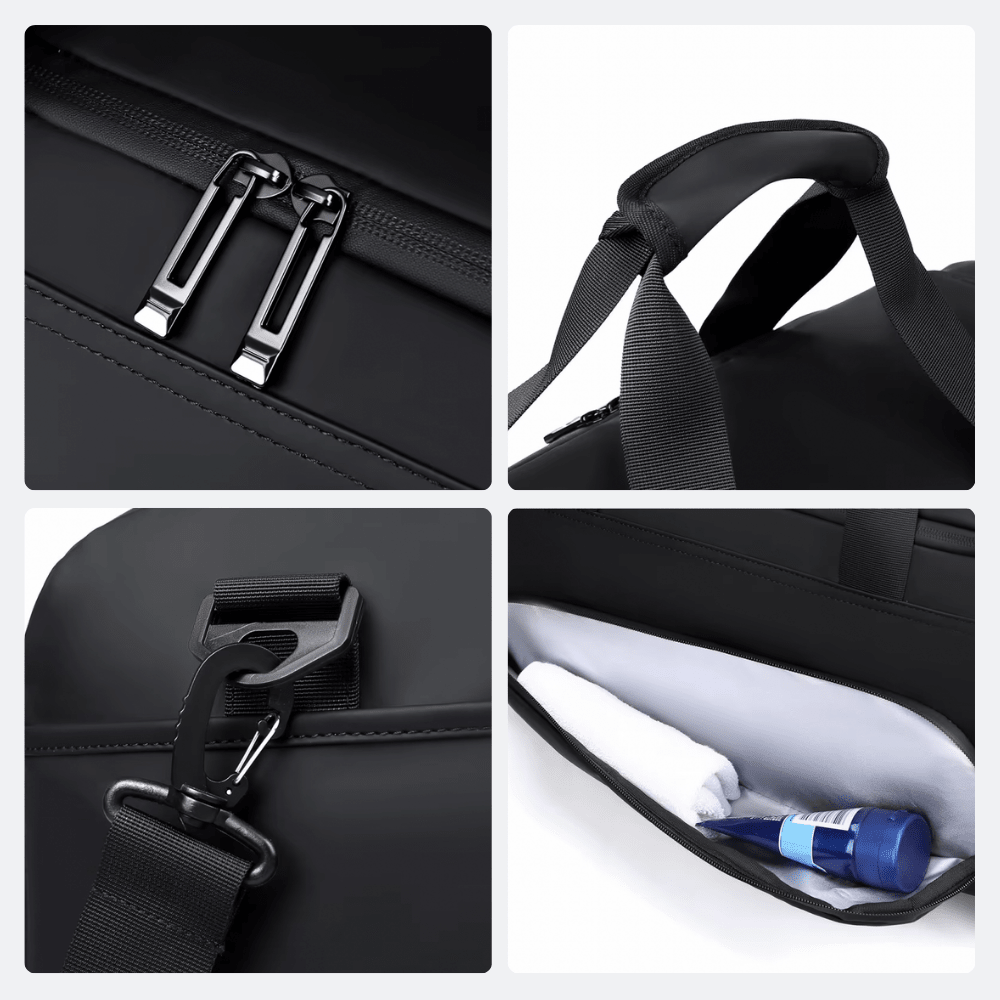 Sac de Sport Grande Capacité Bleu Azur - | AïtaVia