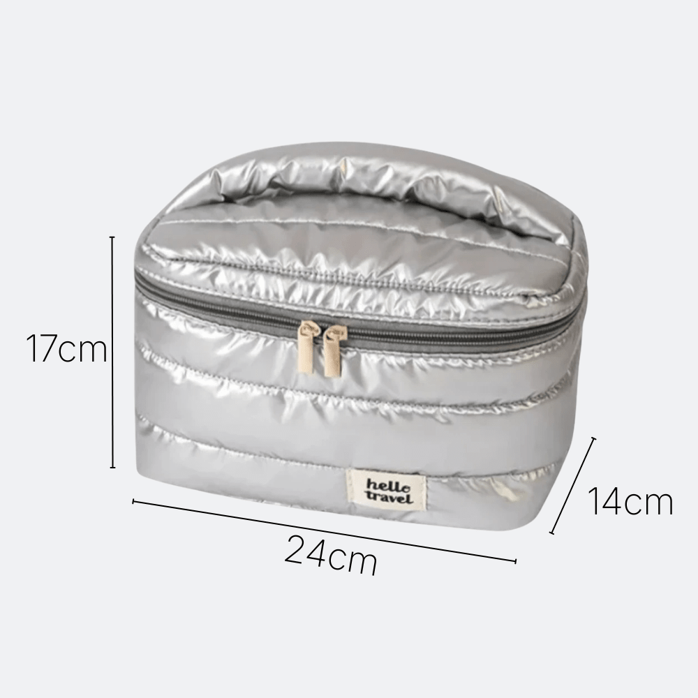 Sac de Toilette Etanche Beige Ivoire - | AïtaVia