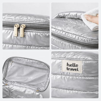Sac de Toilette Etanche Beige Ivoire - | AïtaVia