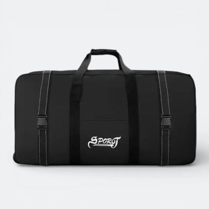 Sac de Voyage à Roulette Grande Capacité Noir Charbon - | AïtaVia